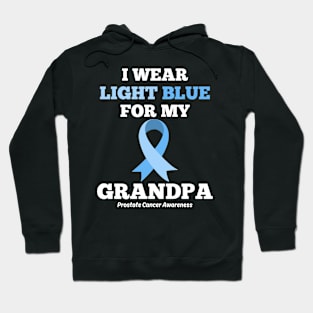 I Wear Light Blue for my Grandpa Prostate Cancer Awareness Hoodie